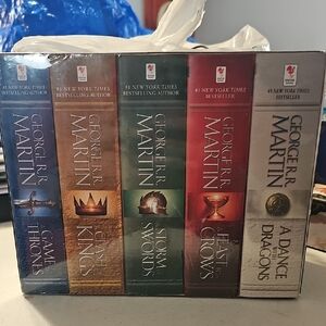 George R.R. Martin Book Set Game Of Thrones